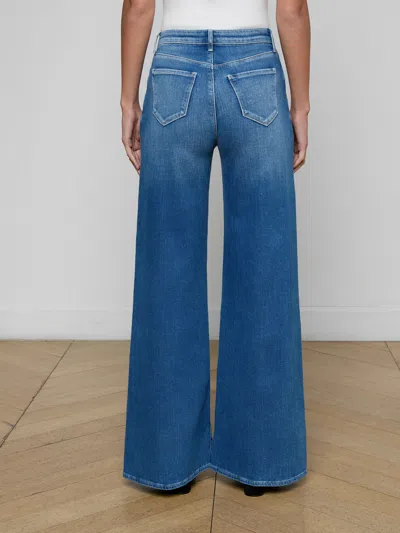 L'agence Quincy Wide-leg Jean In White