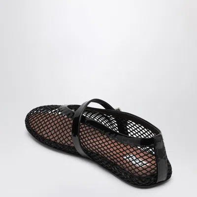 Alaïa Alaia Khaki Mesh Ballerina Women In Black