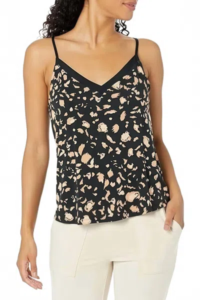 Pj Salvage Cheetah Pajama Set In Black In Black