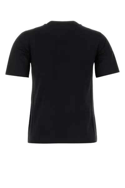 Burberry Black T-shirt With Equestrian Knight Design