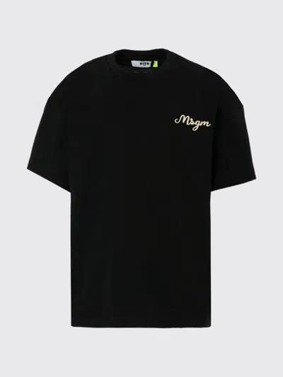 Msgm T-shirt  Kids Kids Color Black In Black