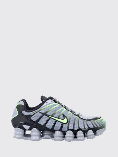 Nike Shox Tl Sneakers In Textile And Synthetic Materials In Gray