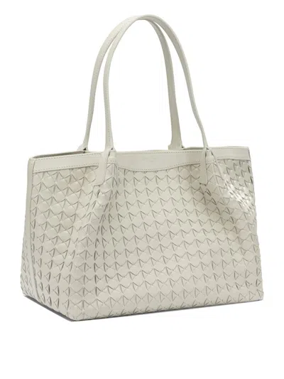 Serapian "secret" Small Shoulder Bag In White