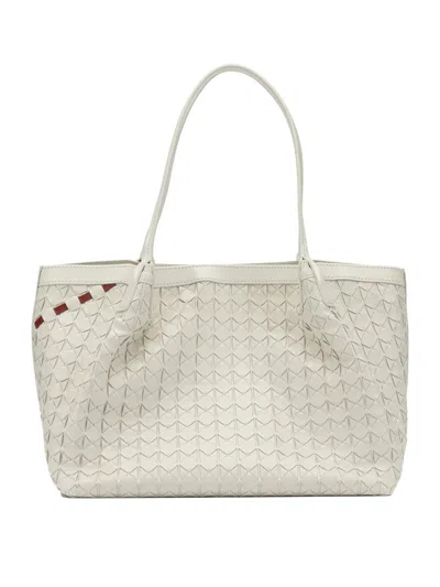 Serapian "secret" Small Shoulder Bag In White