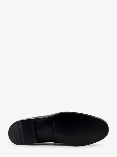 Ferragamo Leather Loafers With Metal Buckle Detail In Multi