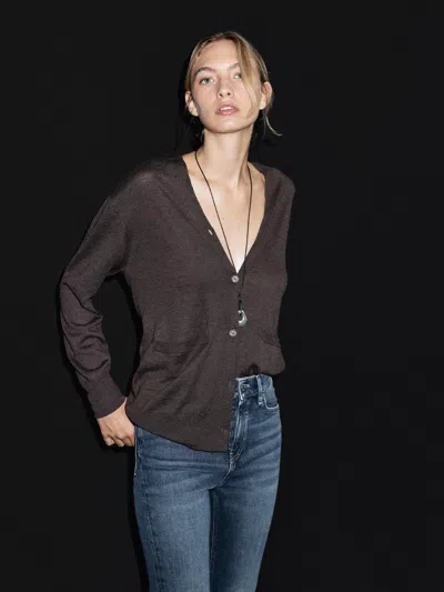 Massimo Dutti High Waist Bell Bottom Skinny Jeans In Blue