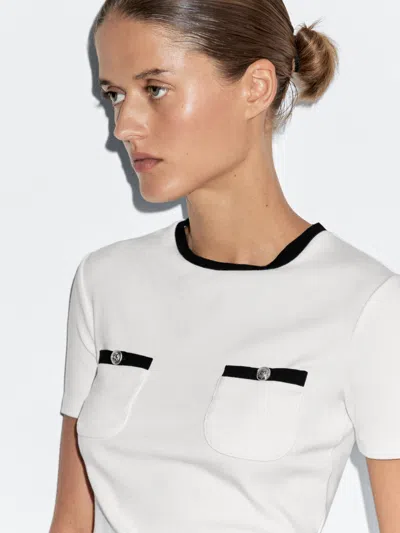 Massimo Dutti Short Sleeve T In Multi