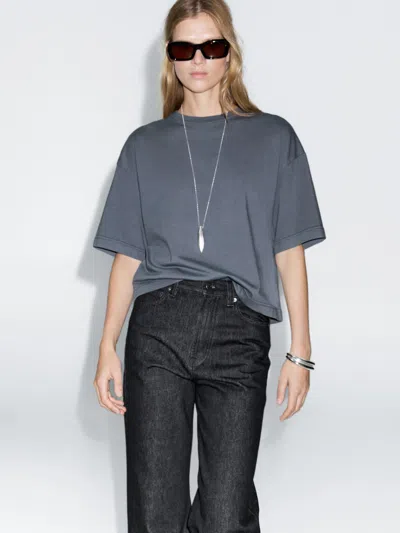 Massimo Dutti High In Gray