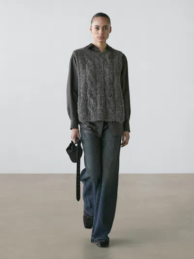 Massimo Dutti Alpaca Blend Bib