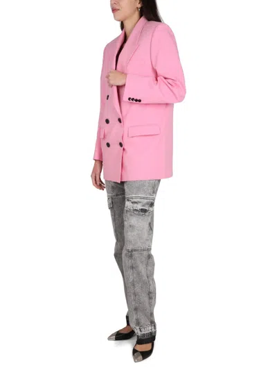 Isabel Marant Women Nevim Double-breasted Jacket In Pink