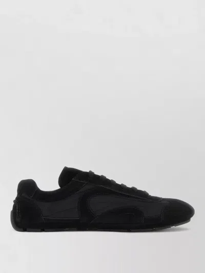 Prada Calzature Uomo In Black