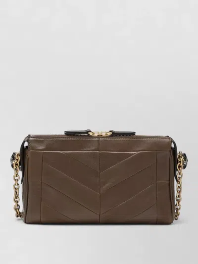 Valentino Panthea Small Shoulder Bag Chain Chevron