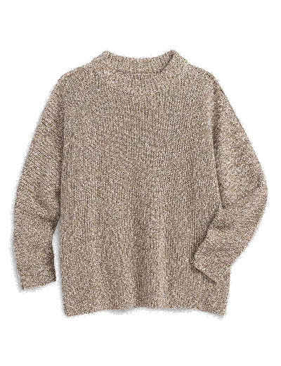 Frank & Eileen Montecito Sweater In Brown