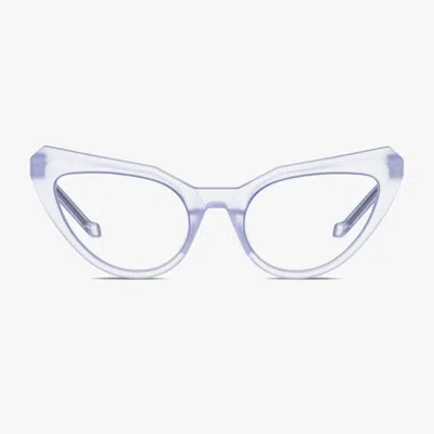 Vava Bl0029crystal Matte Silver In Purple