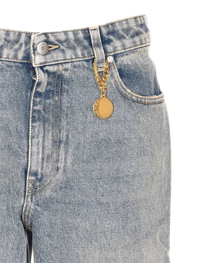 Stella Mccartney Stella Mc Cartney Flared Leg Denim Jeans In Blue