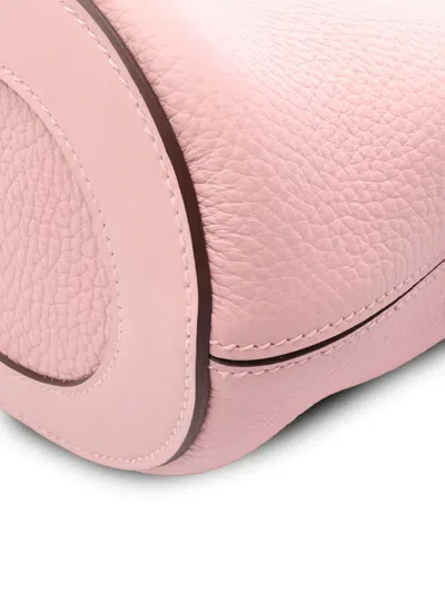 Pre-owned Hermes 2024 18 In The Loop Bucket Bag In Pink