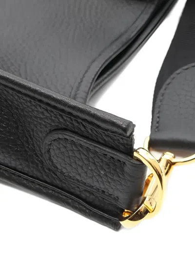 Pre-owned Hermes 2023 Pm Evelyne Shoulder Bag In Black