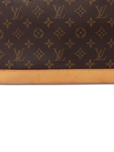 Pre-owned Louis Vuitton 2001 Pm Alma Monogram Tote Bag In Brown