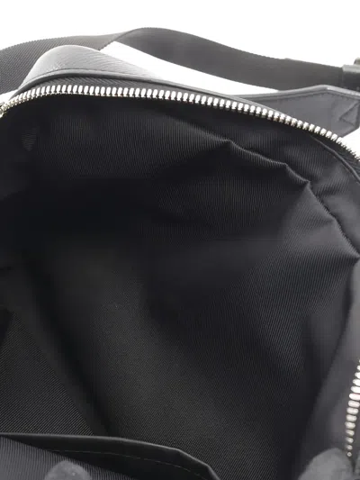 Pre-owned Louis Vuitton 2018 Pm Taiga Leather Messenger Bag In Black