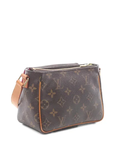 Pre-owned Louis Vuitton 2004 Pm Viva Cite Monogram Shoulder Bag In Brown