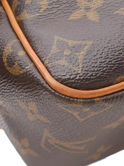 Pre-owned Louis Vuitton 2004 Pm Viva Cite Monogram Shoulder Bag In Brown