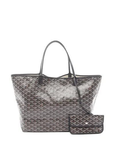 Pre-owned Goyard 2010s Saint Louis Gm Handbag In Black