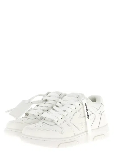 Off-white Out Of Office Sneakers White In White