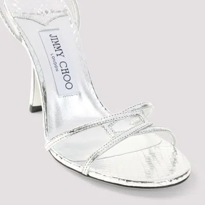Jimmy Choo 1998 Leo Candy Wrap Leather In Gray