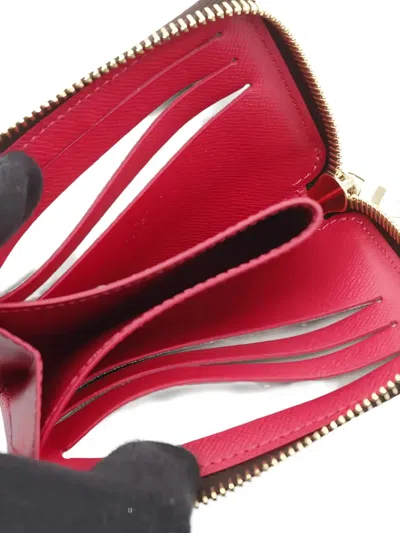 Pre-owned Louis Vuitton 2021 Monogram-pattern Zip Wallet In Brown