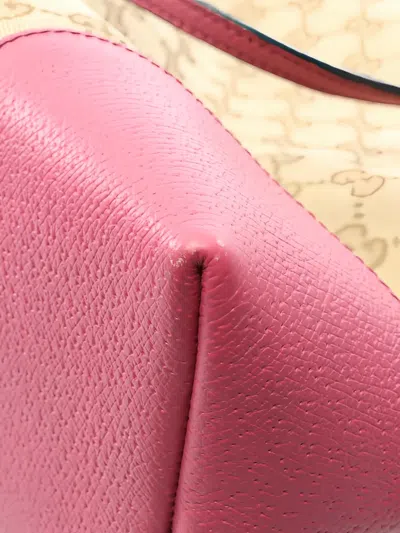 Pre-owned Gucci 2010s Bree Gg-canvas Tote Bag In Neutral