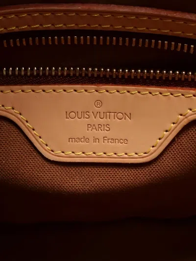 Pre-owned Louis Vuitton 2004 Pm Vavin Monogram Tote Bag In Brown