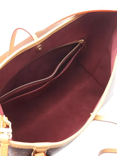 Pre-owned Louis Vuitton 2021 Pm Carryall Monogram Shoulder Bag In Brown