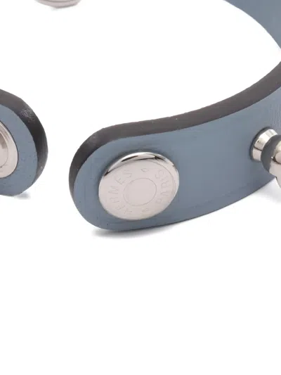 Pre-owned Hermes 2000s Rival Glove Holder In Gray