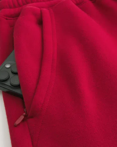 Hollister Good Luck Graphic Bootcut Sweatpants In Red