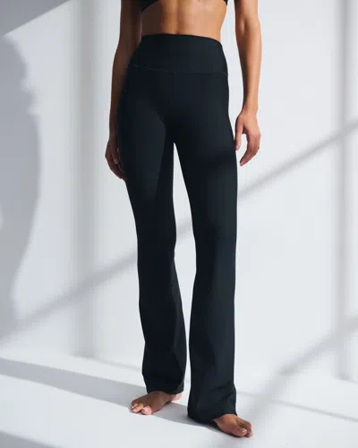 Abercrombie & Fitch Ypb Sculptlux Flare Legging In Animal Print