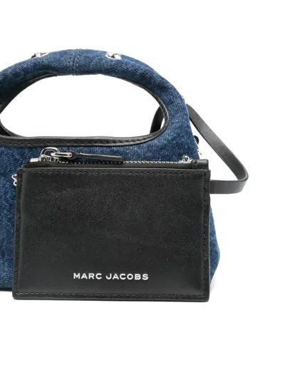 Marc Jacobs Embellished Mini Bag In Blue