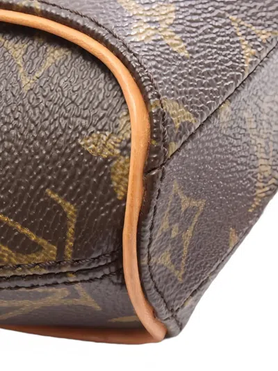 Pre-owned Louis Vuitton 2005 Mini Ellipse Clutch Bag In Brown