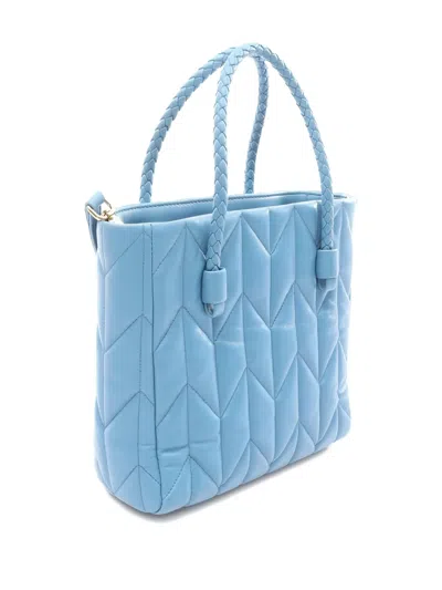 Pre-owned Miu Miu 2010s Trapuntat Handbag In Blue