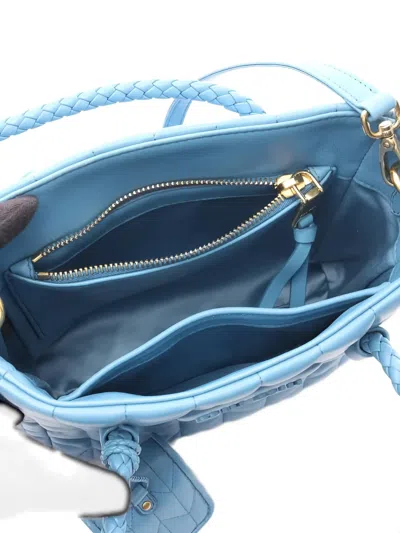 Pre-owned Miu Miu 2010s Trapuntat Handbag In Blue