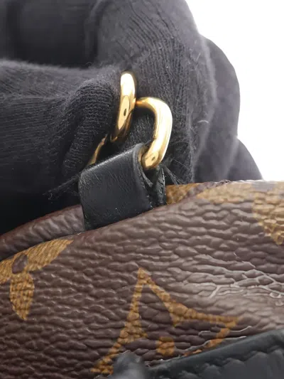 Pre-owned Louis Vuitton 2016 Mini Palm Springs Monogram-pattern Backpack In Brown