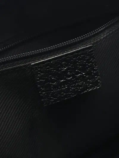 Pre-owned Gucci 2010s Gg Canvas Clutch Bag In Black