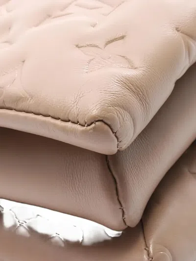 Pre-owned Louis Vuitton 2021s Pm Coussin Monogram Chain Shoulder Bag In Neutral