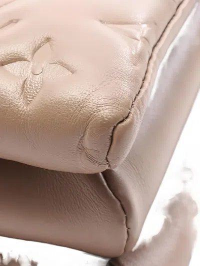 Pre-owned Louis Vuitton 2021s Pm Coussin Monogram Chain Shoulder Bag In Neutral