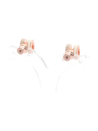 Pre-owned Hermes 2020s Mini Pop Earrings In Pink
