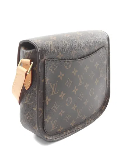 Pre-owned Louis Vuitton 2005 Gm Saint-cloud Monogram-pattern Cross Body Bag In Brown