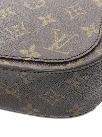 Pre-owned Louis Vuitton 2005 Gm Saint-cloud Monogram-pattern Cross Body Bag In Brown