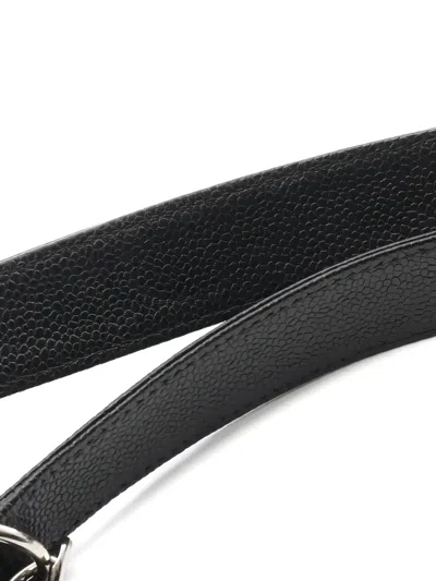 Pre-owned Chanel 2012 Pst Petite Shopper Tote Chain-detail Shoulder Bag In Black