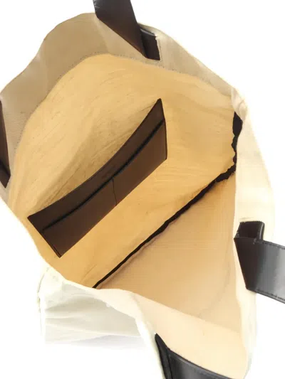 Pre-owned Jil Sander 2010s Logo-print Tote Bag In Neutral