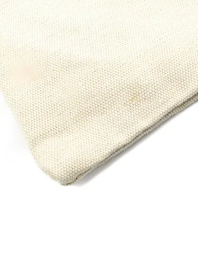 Pre-owned Jil Sander 2010s Logo-print Tote Bag In Neutral