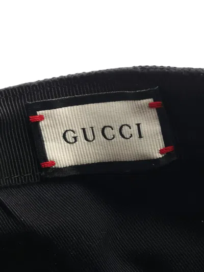 Pre-owned Gucci 2010s Gg Canvas Cap In Black